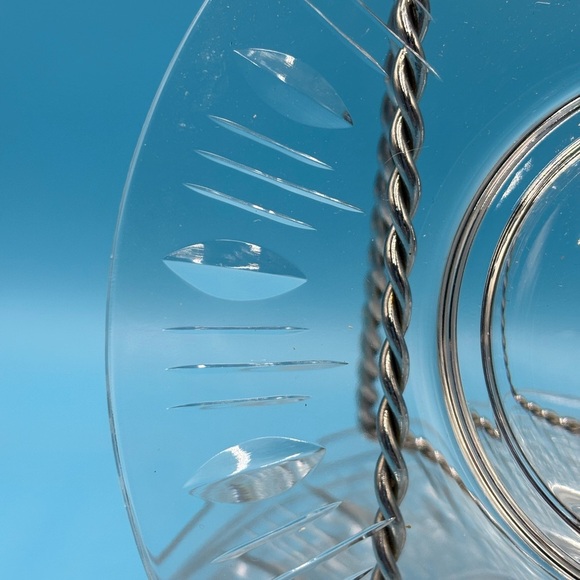 Vintage Phillips Cut Glass Co. Montreal, Canada. 6 Wine Goblets. 20 Piece Set. - Picture 8 of 10